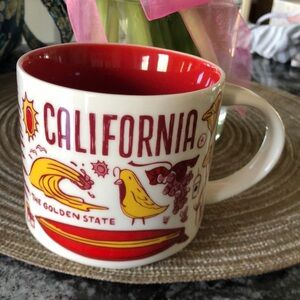 Starbucks Been There Series Coffee Mug CA California 2017 14 oz